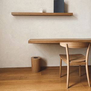 Floating Wood Wall Shelves